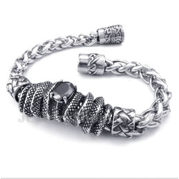 Men's Titanium Casted Black Diamond Bracelet