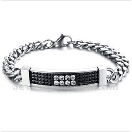 Men's Titanium Couple's Bracelet