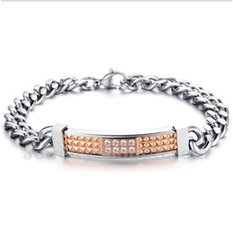 Men's Titanium Couple's Bracelet