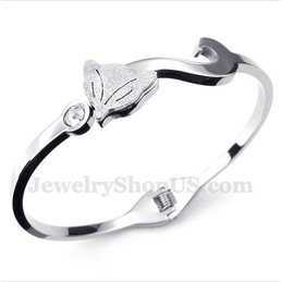 Men's Titanium Fox Bracelet