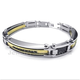 Men's Diamond Titanium Bracelet