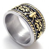 Gold Vintage Titanium Ring 20300
