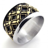 Colored Vintage Titanium Ring 20296