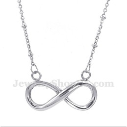 Men's Titanium Infinity Symbol Necklace