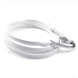 Men's Titanium Leather Bracelet