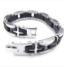 Men's Titanium Cross Bracelet