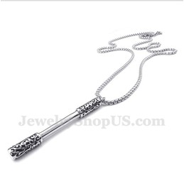 Men's Titanium Pendant with Free Chain