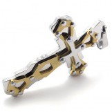 Black Titanium Cross Pendant 20267