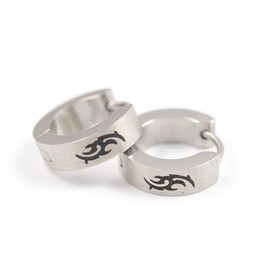 Mens Titanium earrings