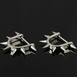 Mens Titanium earrings