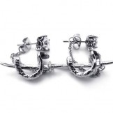 Sword Titanium Earrings 20347