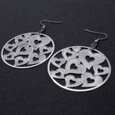 Hollow Titanium Earrings 20239