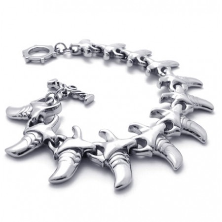 8.7 inch Horn Titanium Bracelet 20823