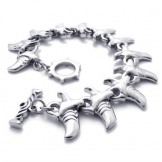 8.7 inch Horn Titanium Bracelet 20823