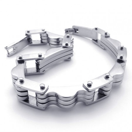 9.1 inch Lovers Titanium Bracelet 20427