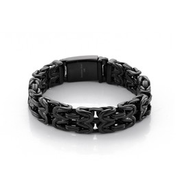   v-shaped hollow men's titanium bracelet