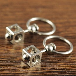Mens Titanium earrings