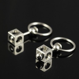 Mens Titanium earrings