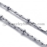 Fashion Silver Titanium Women's Necklace
