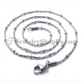 Fashion Silver Titanium Women's Necklace