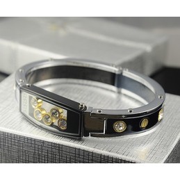 Mens Titanium Diamond Bracelets