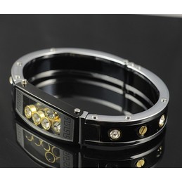 Mens Titanium Diamond Bracelets