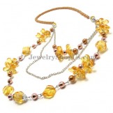 Elegant Plexiglass Necklace
