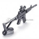 Fashion Alloy Rifle Shotgun Pendant