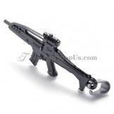 Alloy Shotgun Shape Pendant