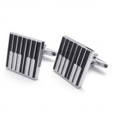 Professional Design Color Brilliancy Superior Quality Titanium Cufflinks - Free Shipping