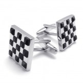 Deft Design Delicate Colors Excellent Quality Titanium Cufflinks - Free Shipping