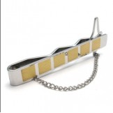 Rational Construction Color Brilliancy Excellent Quality Titanium Tie clips - Free Shipping