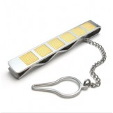 Rational Construction Color Brilliancy Excellent Quality Titanium Tie clips - Free Shipping