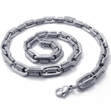 Professional Design Color Brilliancy Superior Quality Titanium Necklace
