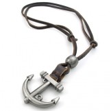 Attractive Design Delicate Colors Superior Quality Titanium Leather Necklace