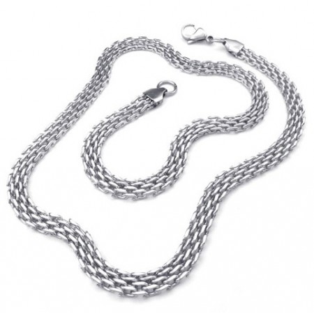 Deft Design Color Brilliancy High Quality Titanium Necklace