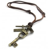 Various Styles Delicate Colors The Queen of Quality Titanium leather Pendant