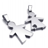 Latest Technology Color Brilliancy to Have a Long Story Titanium Pendant