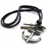 Latest Technology Delicate Colors High Quality Titanium Leather Pendant
