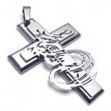 Modern Design Color Brilliancy to Have a Long Story Titanium Pendant
