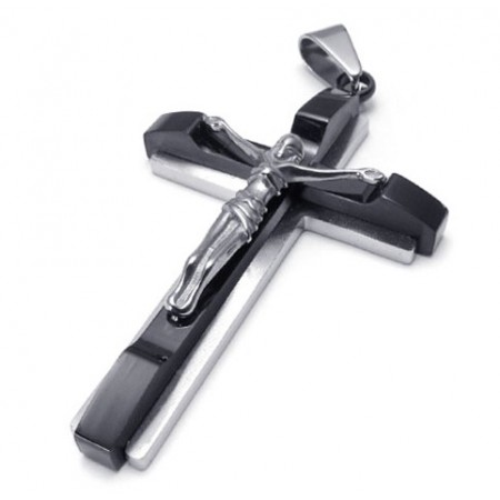 For Your Selection Delicate Colors The Queen of Quality Titanium Cross Pendant