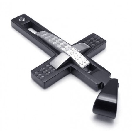 Finely Processed Delicate Colors Reliable Reputation Titanium Cross Pendant