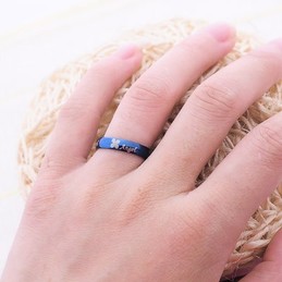 Titanium couples right ring