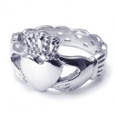 Beautiful Design Color Brilliancy The Queen of Quality Titanium Ring
