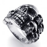 Modern Design Color Brilliancy Excellent Quality Titanium Ring