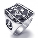 Fashionable Patterns Color Brilliancy High Quality Titanium Ring
