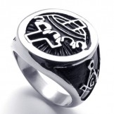 Various Styles Delicate Colors Excellent Quality Titanium Ring