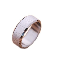 Men's titanium ring
