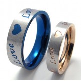 Skillful Manufacture Beautiful in Colors to Have a Long Standing Reputation Titanium Ring