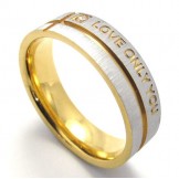 Elegant Shape Beautiful in Colors Stable Quality Titanium Ring
